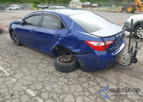 2014 Toyota Corolla S Plus from USA, damaged, VIN 2T1BURHE1EC059122